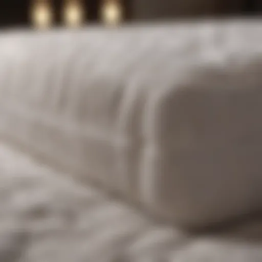 A high-quality mattress showcasing advanced materials