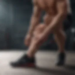 Stretching technique for calf muscle relief