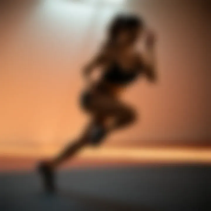 Targeted exercise routine for leg toning