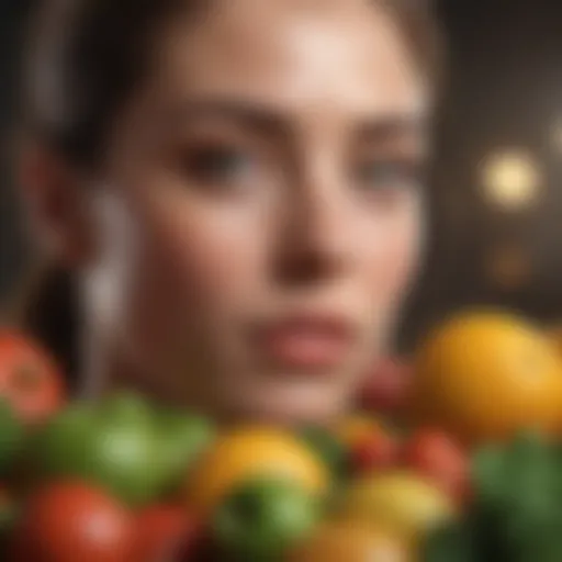 A vibrant array of allergy-friendly foods including fruits and vegetables