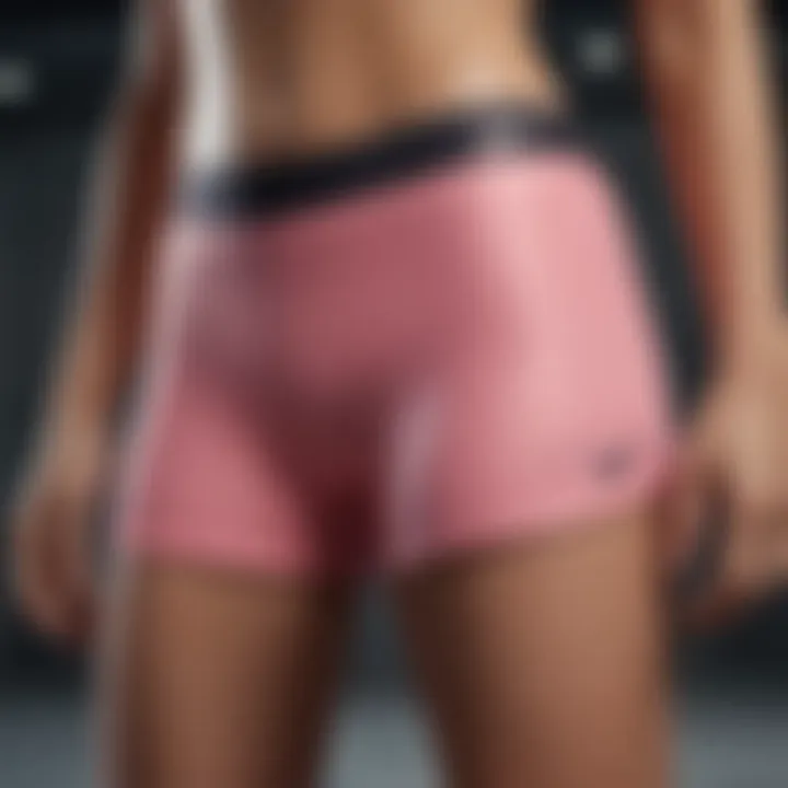 Variety of Nike Pro Shorts designs and colors displayed together