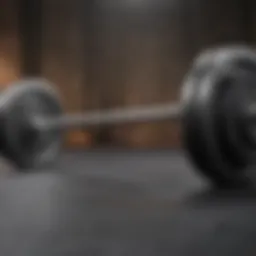 Innovative design of the Onnit Barbell showcasing its unique features