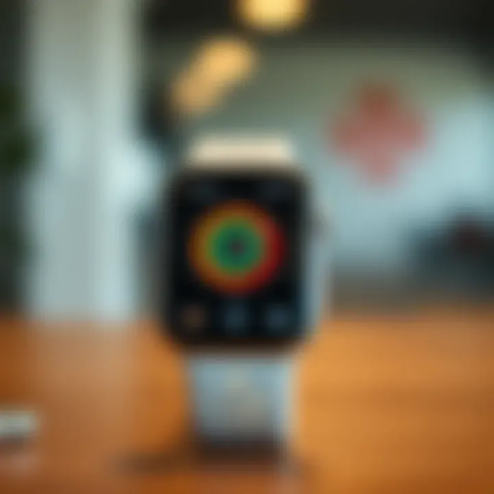 User-friendly interface of a popular workout app