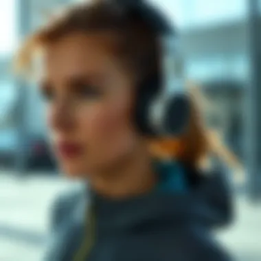 Ergonomic headphones with a perfect fit for active users