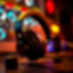 High-quality headphones showcasing sound technology