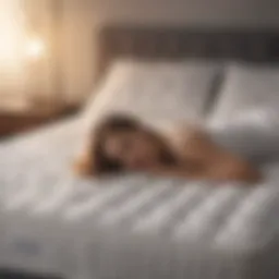 Illustration depicting various mattress types for optimal support