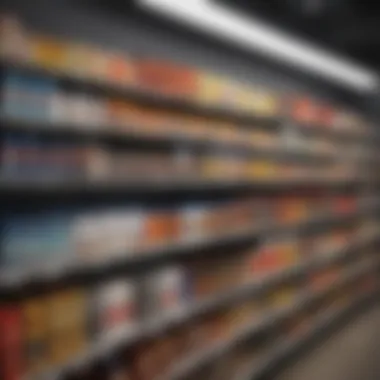 Diverse Protein Options at GNC Variety of GNC protein supplements on display