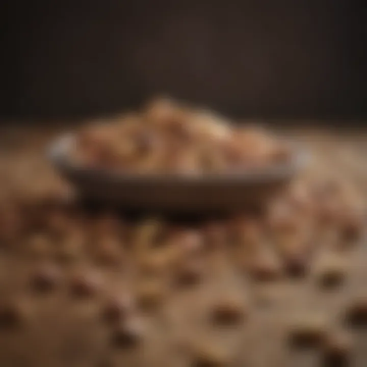An assortment of nuts and seeds rich in healthy fats and protein