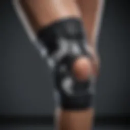 Detailed view of Ossur Unloader One knee brace showing innovative design