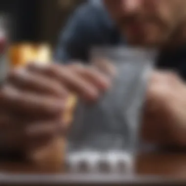 Understanding Medication Instructions A person reading medication instructions carefully