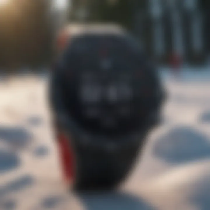 Polar watch showcasing advanced features for runners