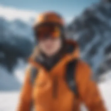 Safety equipment for ski training