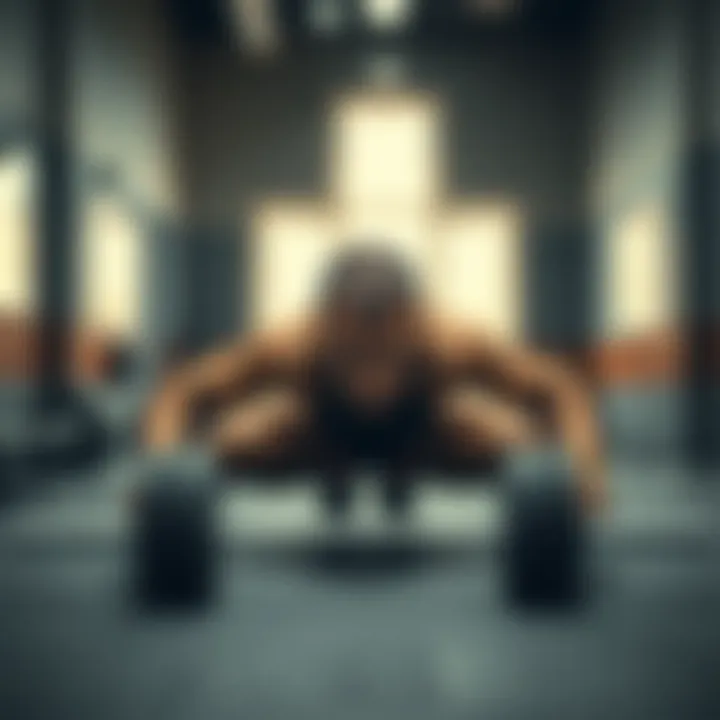 The Psychological Aspect of Fitness Success Motivational setting depicting mental focus and determination