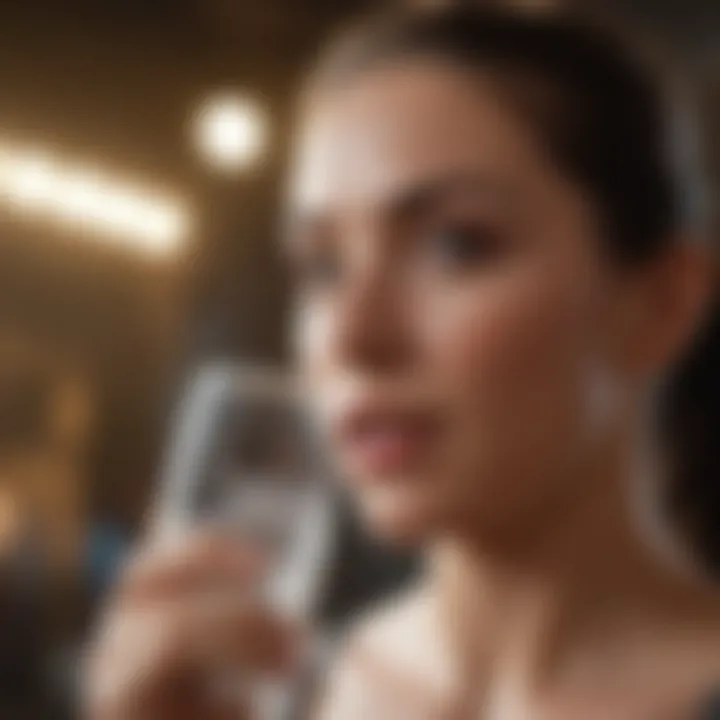 Hydration importance for weight loss