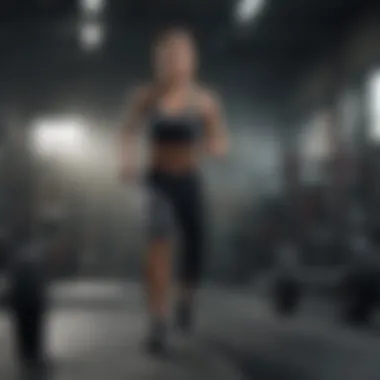 Dynamic High-Intensity Workout Dynamic exercise session showcasing high-intensity workout