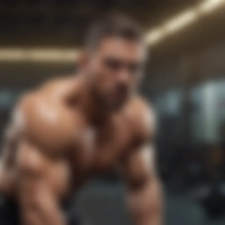 Dynamic exercise showcasing strength