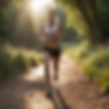 The Importance of Physical Activity for Fertility A serene outdoor setting showcasing the benefits of physical activity