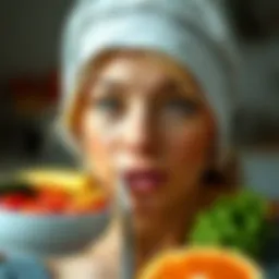 Healthy food choices for reducing facial fat