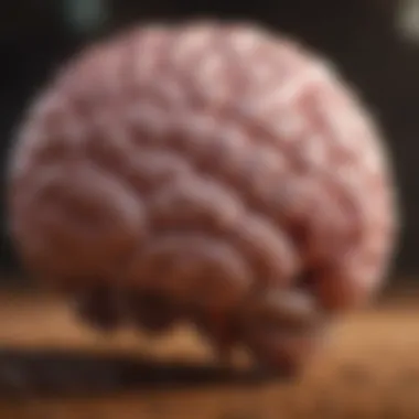 Understanding Stress's Effect on the Brain The emotional impact of stress illustrated through a vibrant brain diagram