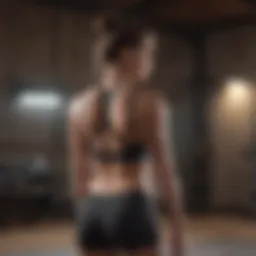 Demonstrating proper back extension form