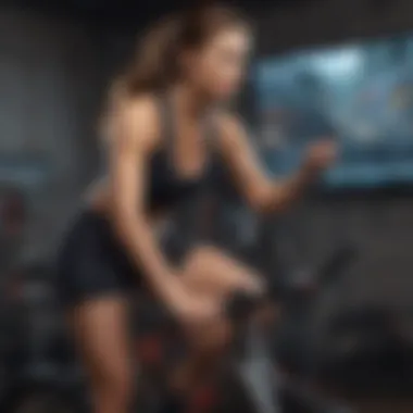 Emerging Fitness Trends Graph showing fitness trends related to workout bikes
