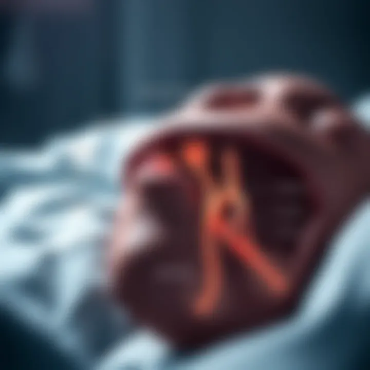 Diagram illustrating physiological mechanisms of breath-holding