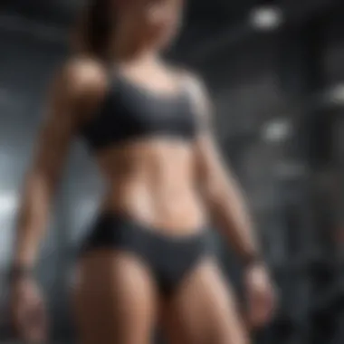 Tracking Body Composition A fitness enthusiast tracking body composition changes