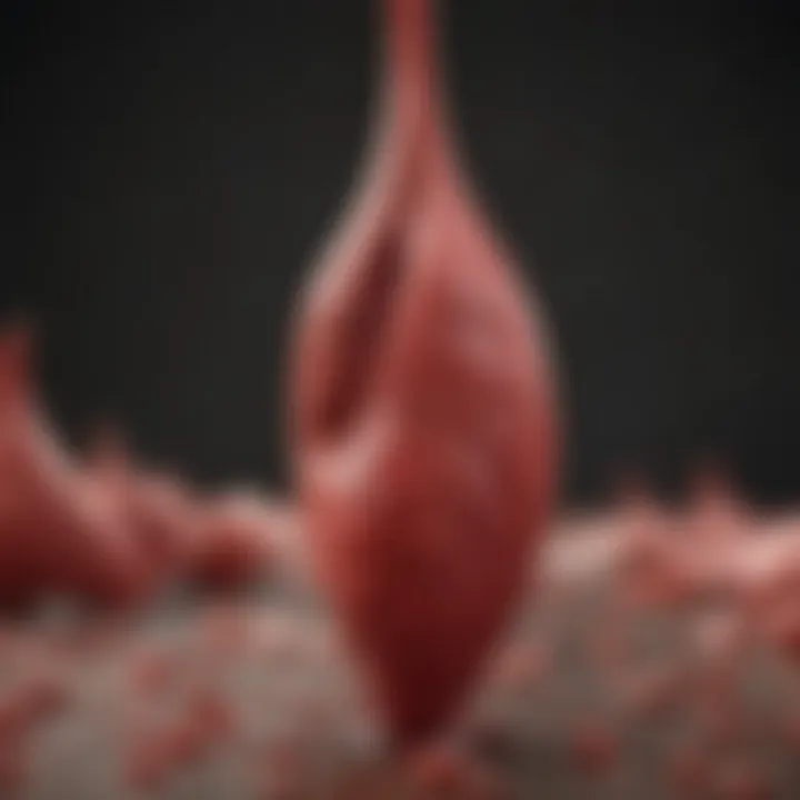 Graph showing the effects of Kegel exercises on blood flow