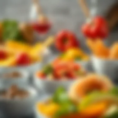 Visual representation of balanced nutrition