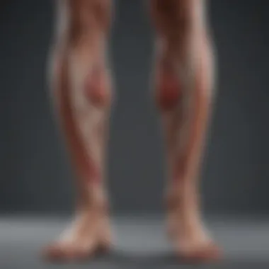 Anatomy of Calf Muscles Diagram illustrating the anatomy of calf muscles