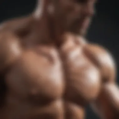 Physiological Foundations of Muscle Growth Visual representation of muscle fibers undergoing growth