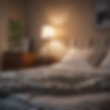 Creating a Sleep-Inducing Atmosphere A serene bedroom environment conducive to deep sleep