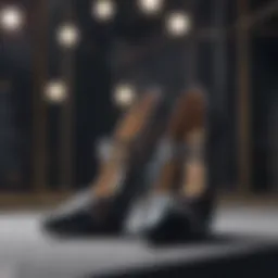 Dior shoe showcasing elegant design and craftsmanship