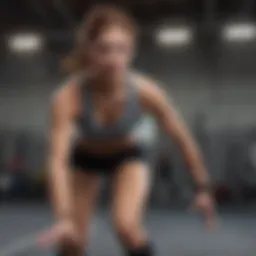 Visual representation of exercise sets and repetitions in a training regime