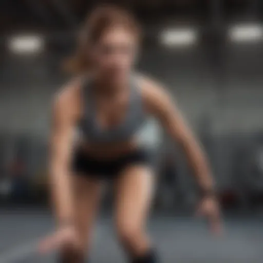 Visual representation of exercise sets and repetitions in a training regime