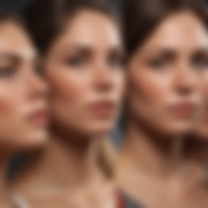 Graph depicting hormonal changes throughout different life stages