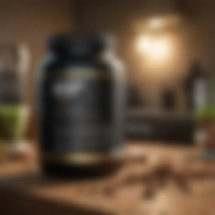 Detailed view of Envy Nutrition product label