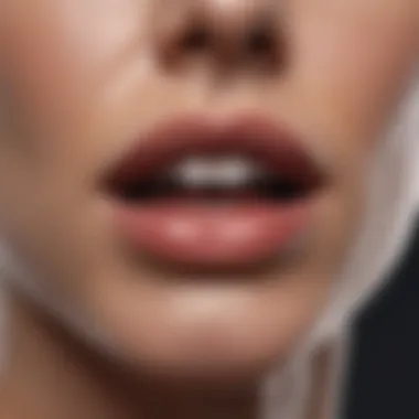 Graphic representation of immune response to cold sores.