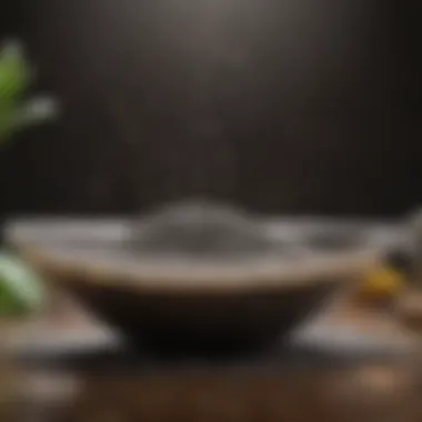 Chia Seeds and Their Satiety Mechanism Chia seeds soaking in water to demonstrate their expansion and satiety